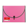 Best Buy Expanding File FFL-12-pk A4 Macaron Pink 13 pockets with Lining - Office Supplies