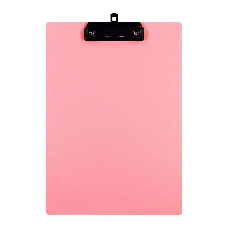 Best Buy Clipboard FT-12-pk A4 Macaroon Pink Ordinary Clip