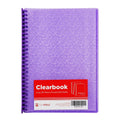 Best Buy Clearbook Refillable WW-83S-FC-pp Long Purple 20 sheets 27 holes Pixel Design