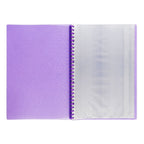 Best Buy Clearbook Refillable WW-83S-FC-pp Long Purple 20 sheets 27 holes Pixel Design