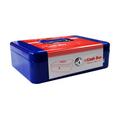 Best Buy Cash Box 8878M Medium Blue 46.5x41x30.5cm Key Lock with 2 Keys - Home & Office Essentials