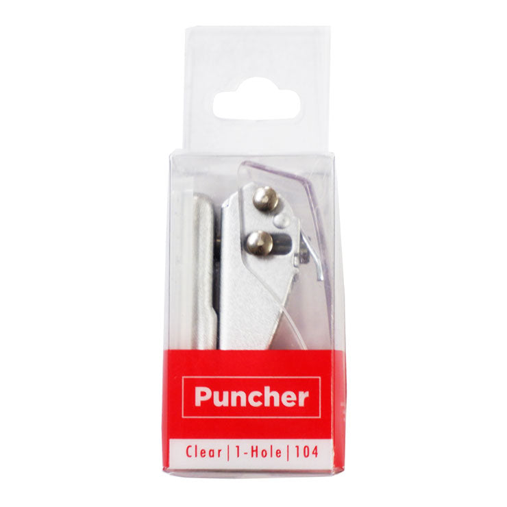 Best Buy Puncher 1 Hole Small 10 Sheets Clear 104 - School & Office Supplies