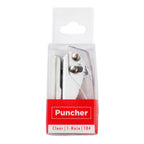 Best Buy Puncher 1 Hole Small 10 Sheets Clear 104 - School & Office Supplies