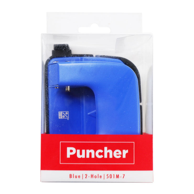 Best Buy Puncher 2 Hole Metal 7cm 25 Sheets Blue 501m - School & Office Supplies