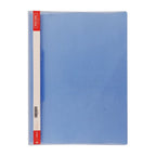 Best Buy Folder Plastic ZS-307S Short with Fastener Thick, Blue - School & Office Supplies