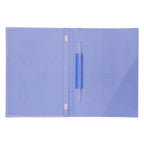 Best Buy Folder Plastic ZS-307S Short with Fastener Thick, Blue - School & Office Supplies