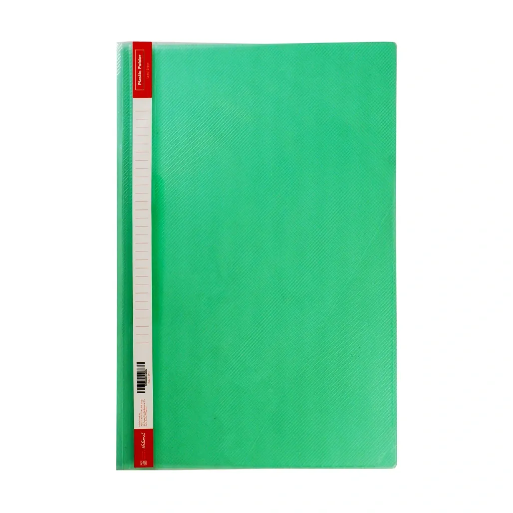 Best Buy Folder Plastic Zs-307L Long Green with Fastener Thick - Filing Supplies
