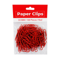 Best Buy Clip Paper 33mm 100's Red Vinyl - School & Office Supplies