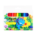 Cozilon Coloring Pen 8-S-621-12 12 Colors 9.4mm Tip - Arts & Crafts Supplies