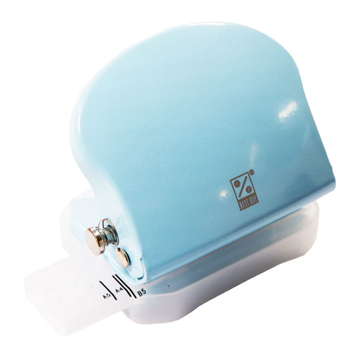 Best Buy Puncher 6 Hole 8 Sheets Blue 806 - School & Office Supplies - Staplers & Punches