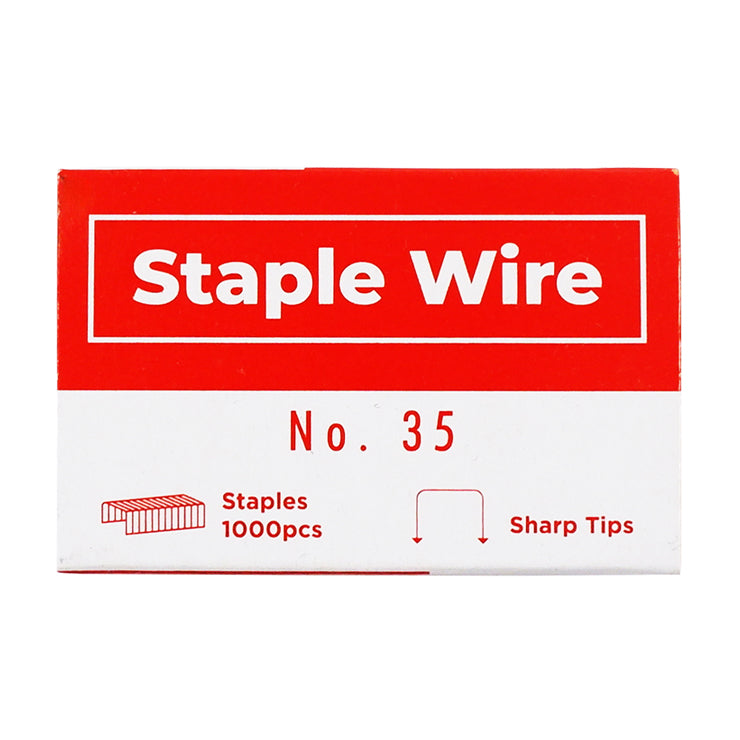 Best Buy Staple Wire No. 35 26/6 Silver 1000's 1005A - School & Office Supplies