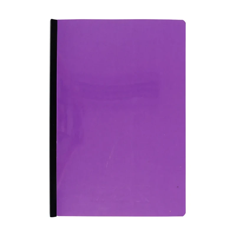 Best Buy Folder Presentation Long Violet with Slide - Filing Supplies