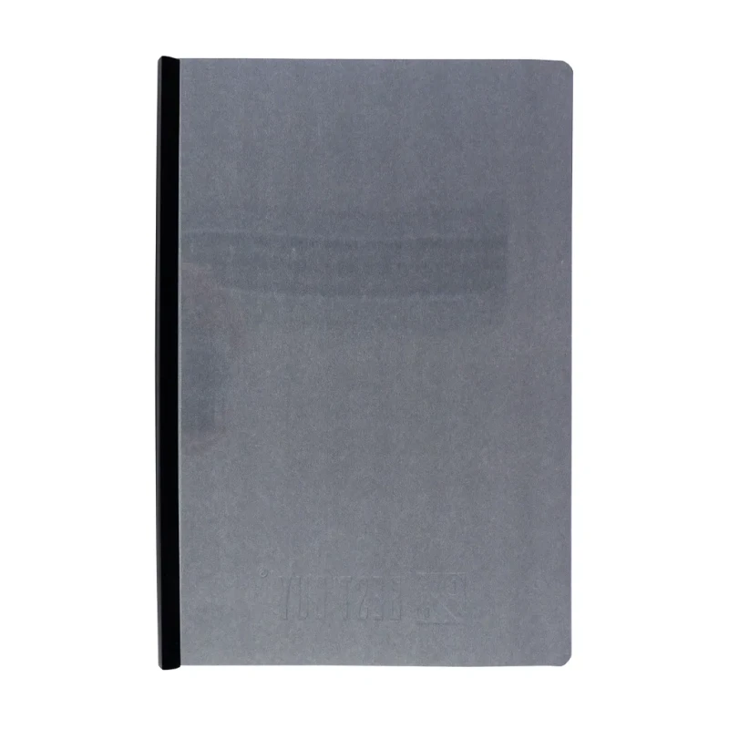 Best Buy Folder Presentation Long Gray with Slide - Filing Supplies