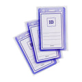 Best Buy ID Holder Horizontal Clear with PP Slide 85x54mm T-1169H - ID Holder & Lanyards