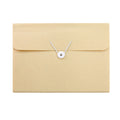Topteam Expanding File T14274 A4 Yellow 7 pockets with Tab Wheat Series Button Lock Eco Friendly