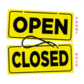 Best Buy Signage Bb-Sys-4802 Open/Closed with Suction Back To Back - Home & Office Essentials