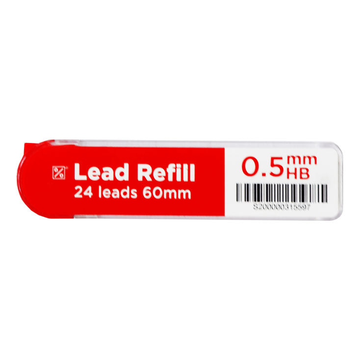 Best Buy Pencil Lead Refill 24's HB 60mm 0.5mm Red SY402310004A
