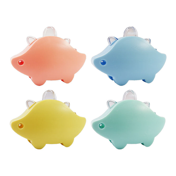 One-Hole Sharpener Stegosaurus No. 6 (color may vary)