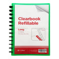Best Buy Clearbook Refillable W83T2 Green Long 20Sheet 13Holes - Clearbooks & Refills