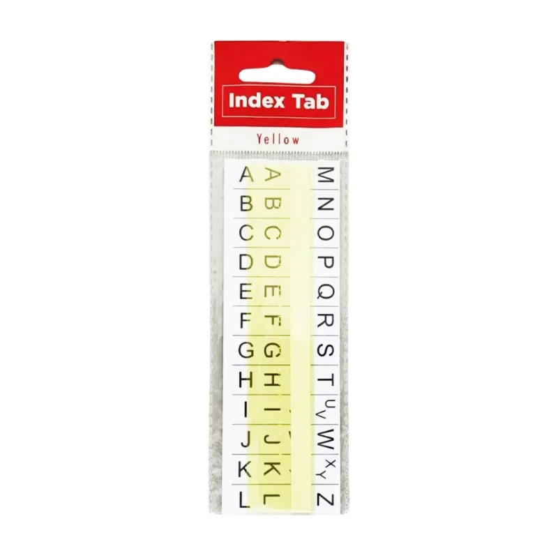 Best Buy Index Tab Yellow 0.15mm - Filing Supplies
