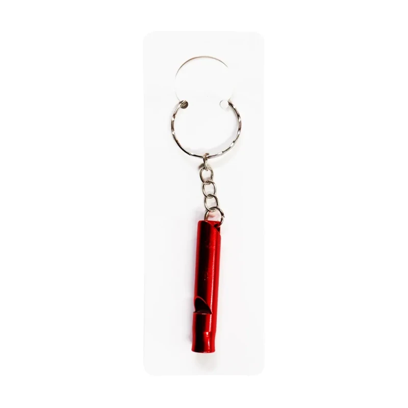 Best Buy Emergency Whistle Red with Keychain - Home & Office Essentials