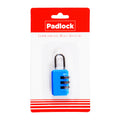 Best Buy Padlock BB-C201B, Blue Combination - School & Office Supplies