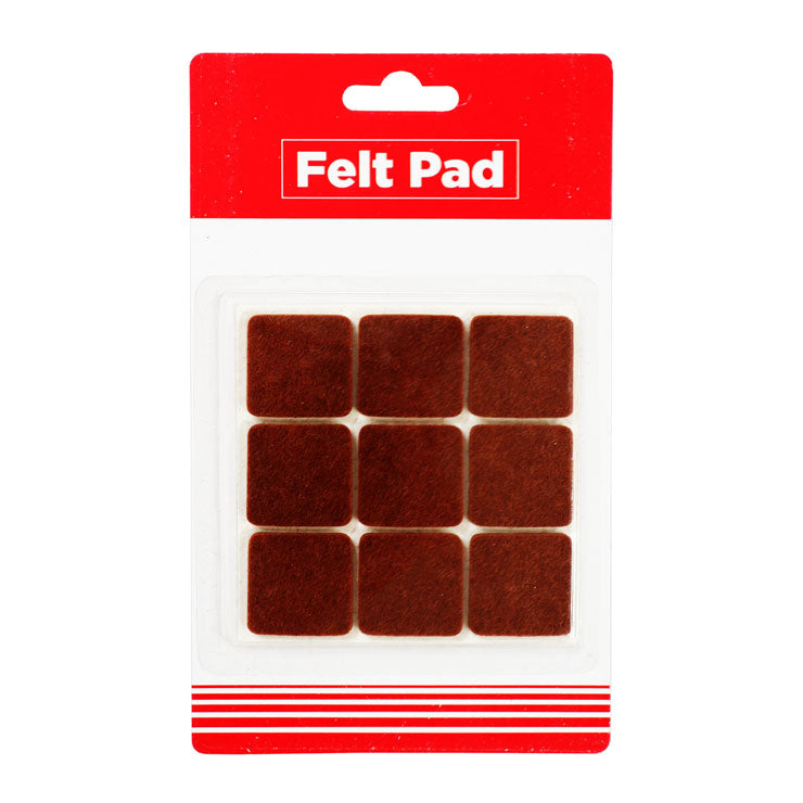 Best Buy Felt Pad Brown 9s Square - Home & Office Supplies - Furniture Accessory