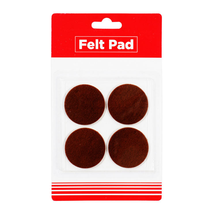 Best Buy Felt Pad Brown 4s Round - Home & Office Supplies - Furniture Accessory