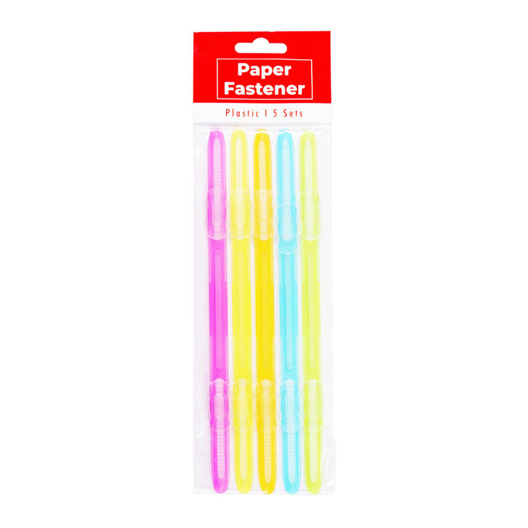 Best Buy Fastener Plastic FP85 8 cm 5s Per Pack Assorted - School & Office Supplies - Filing