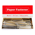 Best Buy Fastener Metal FM8750 50s Adjustable 7/8 cm Silver - School & Office Supplies - Filing