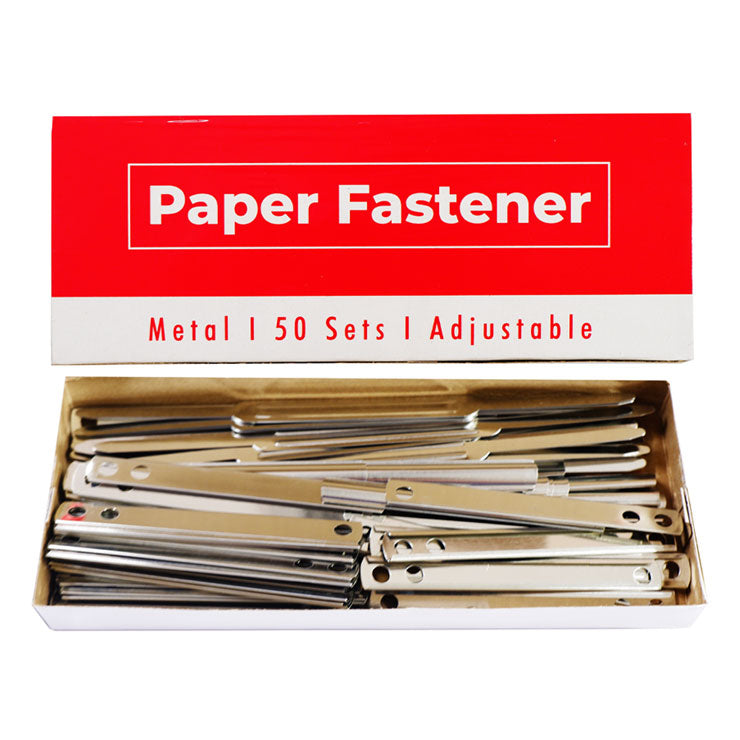 Best Buy Fastener Metal FM8750 50s Adjustable 7/8 cm Silver - School & Office Supplies - Filing