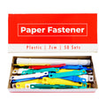 Best Buy Fastener Plastic 7 cm 50s Colored - School & Office Supplies - Filing - Lowest Price