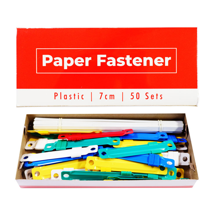 Best Buy Fastener Plastic 7 cm 50s Colored - School & Office Supplies - Filing - Lowest Price