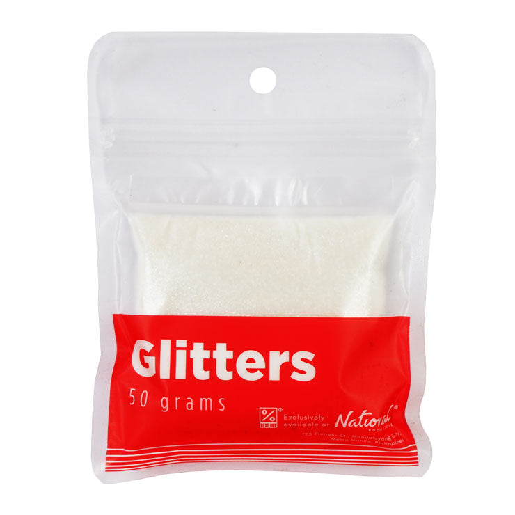 Best Buy Glitter White 50 Grams - Arts & Crafts Supplies - DIY - Lowest Price