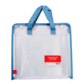 Best Buy Expanding File With Handle ZS-6688SH Blue Lining A4 12 Pockets - School & Office Supplies