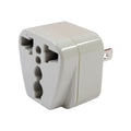 Travelmate Adapter White Universal Plug - Computer Accessories