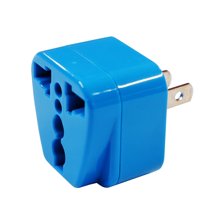 Travelmate Adapter Blue Universal Plug - Computer Accessories