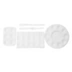 Best Buy Paint Palette Set Of 5 Plastic Palette - Arts & Crafts Supplies - Lowest Price