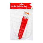 Best Buy Artist Palette Set with 7pcs Brush - Arts & Crafts Supplies - Lowest Price