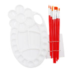 Best Buy Artist Palette Set with 7pcs Brush - Arts & Crafts Supplies - Lowest Price