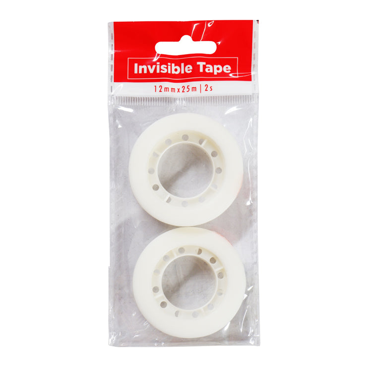 Best Buy Invisible Tape 2's 12mmx25M - Office & School Supplies - Arts & Crafts Supplies