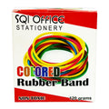 SQI Rubber Band RB009 Colored 120 Grams - Filing Accessories