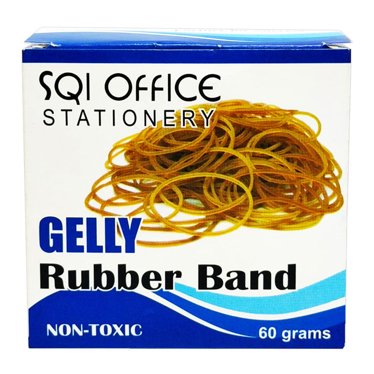SQI Rubber Band RB009 Natural Yellow 60 Grams - Filing Accessories