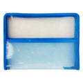 Seagull Plastic Envelope ZB501 B5 Light Blue Mesh Zipper - Files & Folders