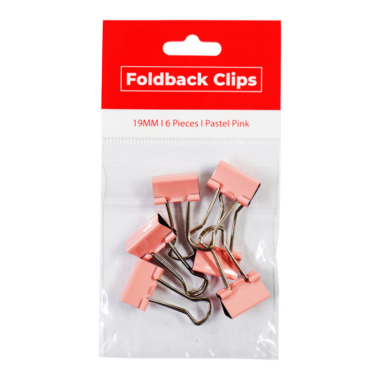 Best Buy Clip Foldback Pinchesk 6S 0.75Inches (19mm) Pastel - Clips