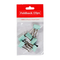 Best Buy Clip Foldback Green 6's 0.75in (19mm) Pastel - Filing Supplies
