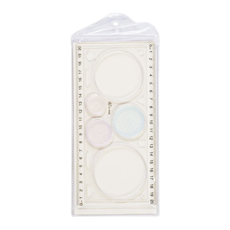 Circular Template Clear Transparent Big Circle 9060
