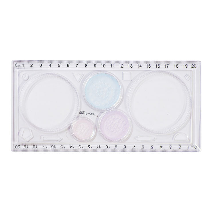 Circular Template Clear Transparent Big Circle 9060