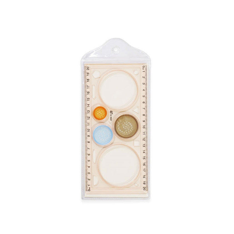 Circular Template Colored Transparent 9059 (color may vary)