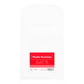 Best Buy Plastic Envelope DW3705-Cl, A5 Clear Vertical Button Type - Plastic & Cloth Envelopes